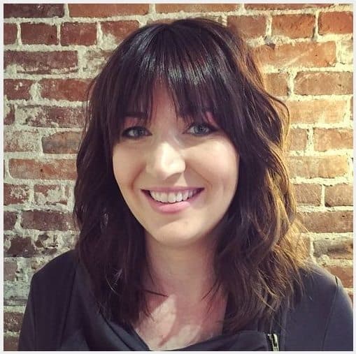 Cute Medium Length Hairstyles with Bangs and Layers
