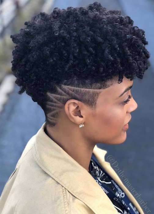 Cute short natural hairstyles for black women