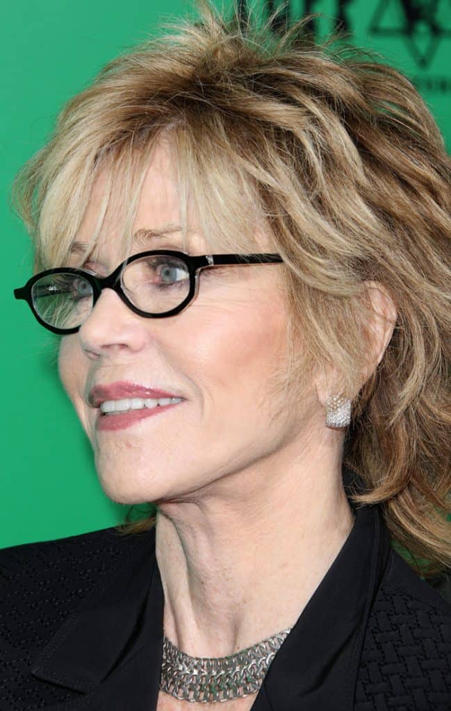 Short Haircuts for Women over 50 with Glasses