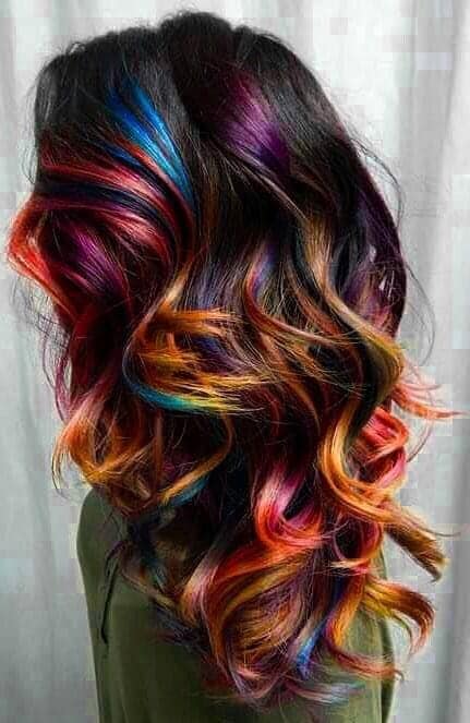 Rainbow Hair Color Ideas