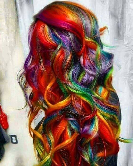 Best Rainbow Hair Color Ideas