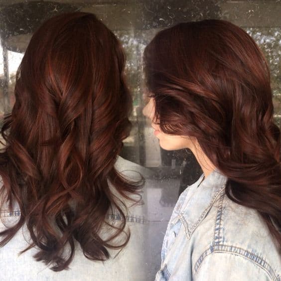 Auburn Brown Hair Color