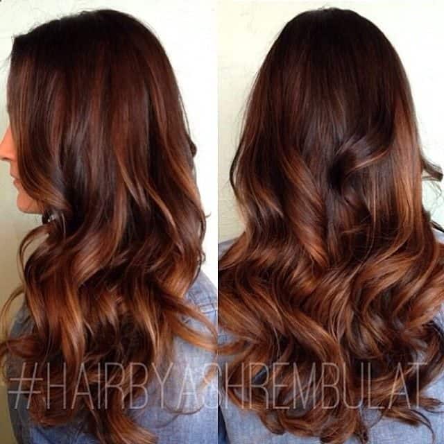 Auburn Brunette Hair Color