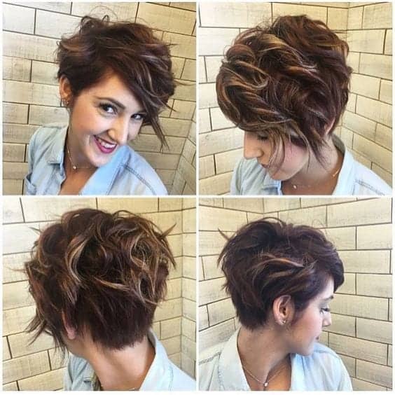 mini ombre and a rocking pixie haircut