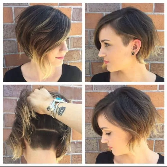 Ombre Hair Color for Short Hair
