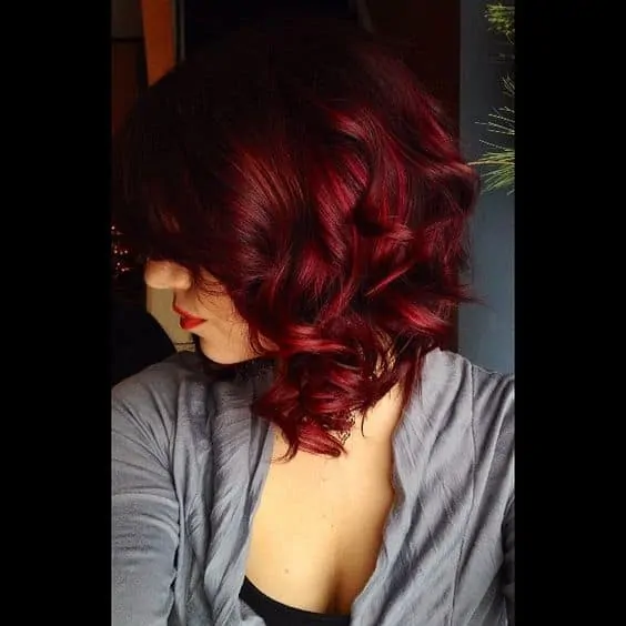 Red Hair Color for Short Hair