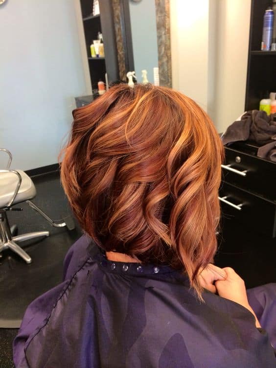 Short Hair with Color Highlights