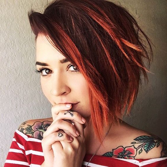Short Red Hair Color Ideas