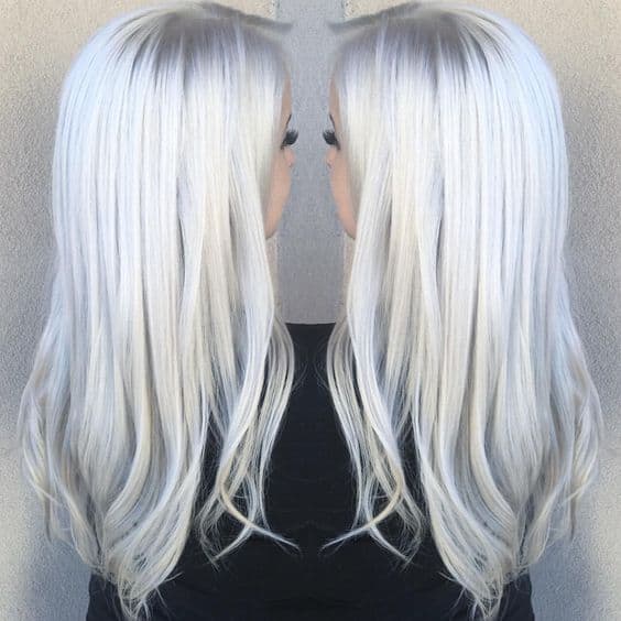 Ice Blonde Hair Color Perfect for Winter