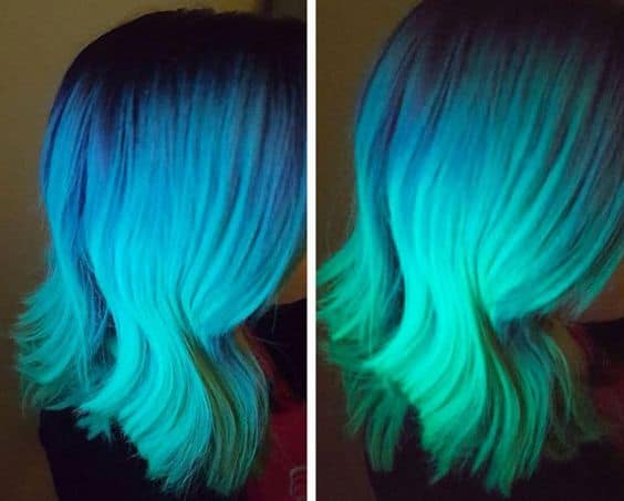 Glow in the dark hair color trends