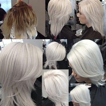 Platinum Icy Blonde Hair Color Ideas