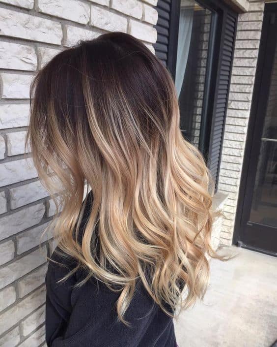 Blonde Balayage Ombre