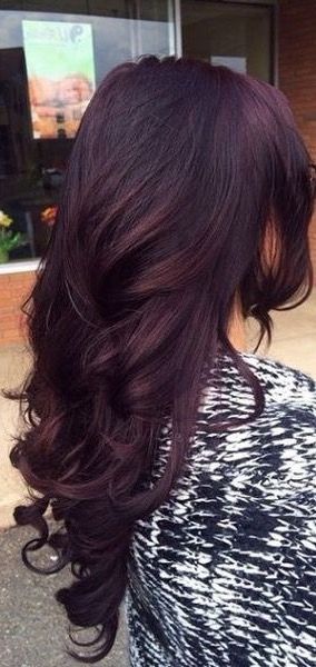 Dark Purple Hair Pics