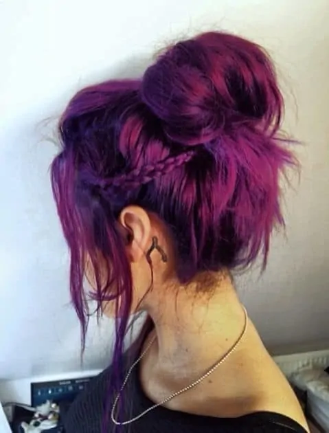 Dark Purple Hair Pictures