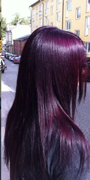 Dark Purple Hair When It Fades
