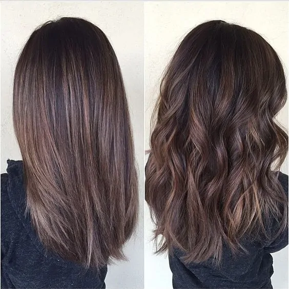 Balayage Hair Color Ideas for Brunette