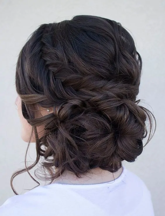 Beautiful Braided Updos for Brides