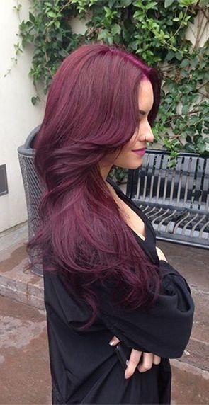 Burgundy Natural Hair Dye