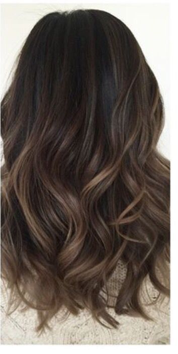 Dark Brown Balayage Hair Color Ideas for Brunettes