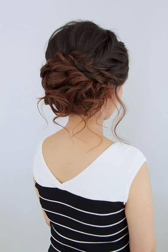 Gorgeous Braided Updos Hairstyle