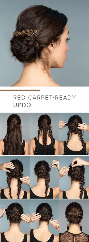 updos for long hair pictures