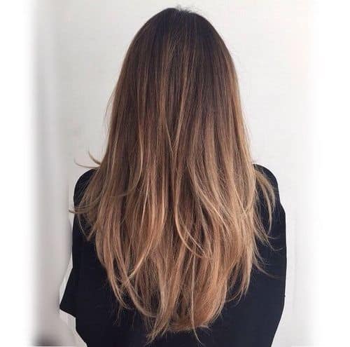 Soft Ombre Balayage for Brunettes