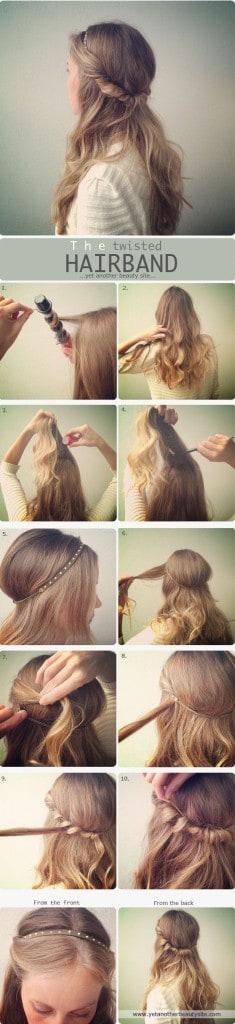 The Twistes Hairbrand Hairstyle Tutorial