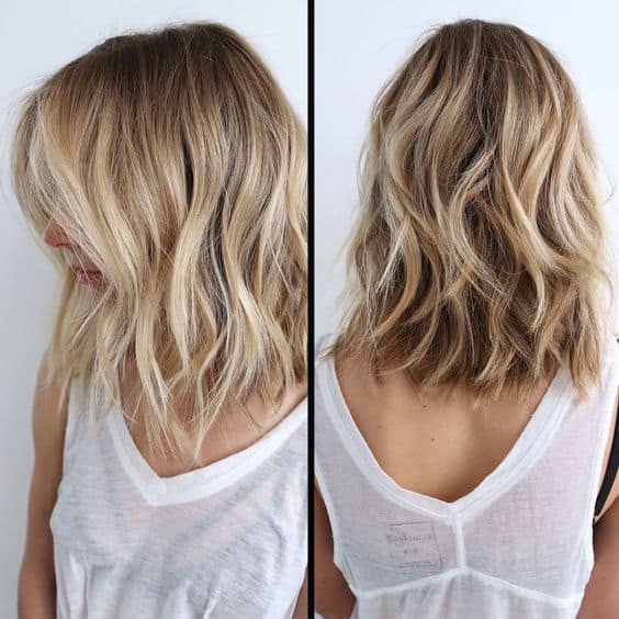 Blonde Ombre Hair Color for Medium Hair