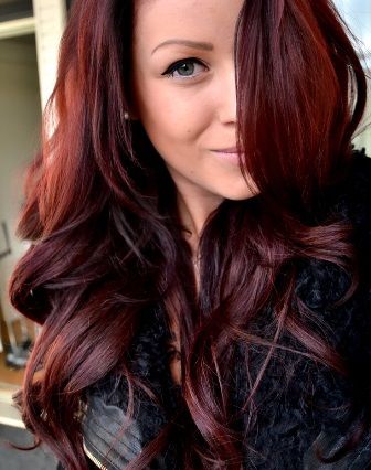 Cute Red Brown Hair Style Ideas