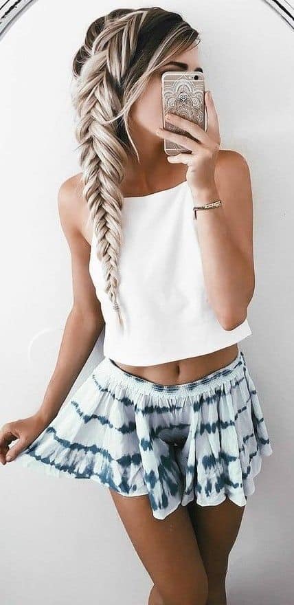 Braid Hairstyle for Ombe Long Hair