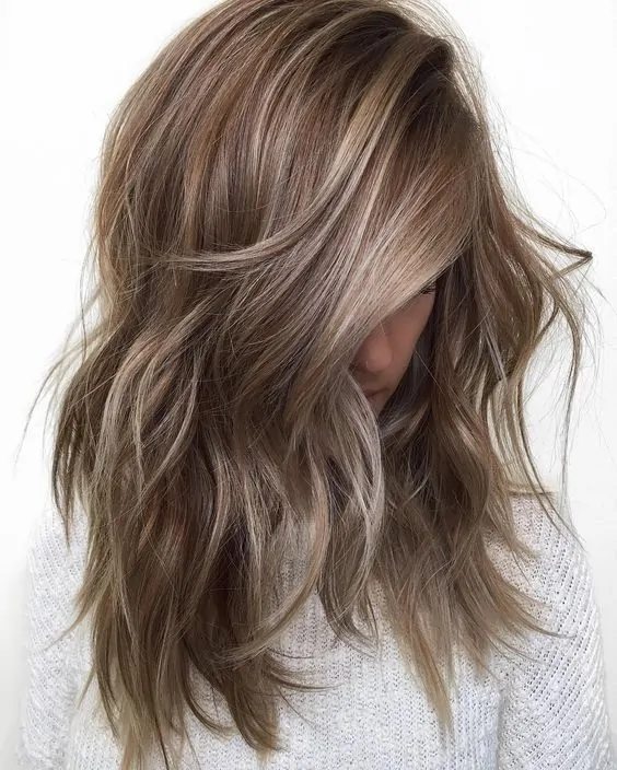 Light Brown Hair with Highlights