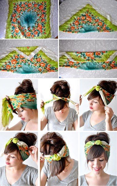 Simple Headwrap for Hair