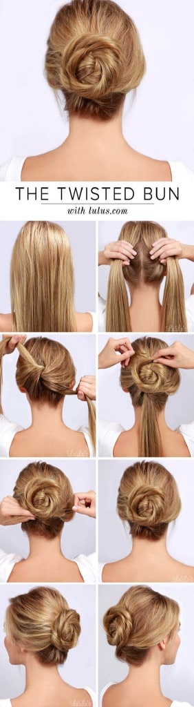 The Twisted Bun For Working Woman