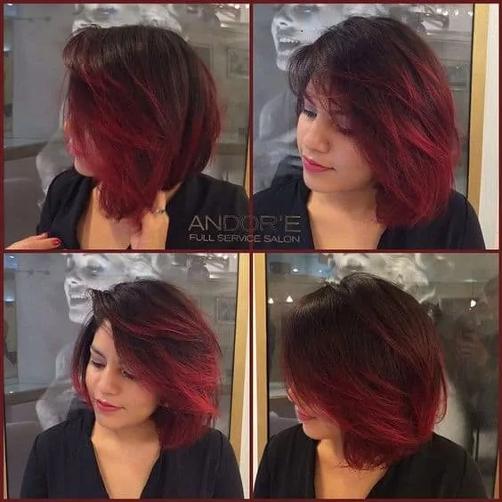 Balayage Ombre On Short Hair
