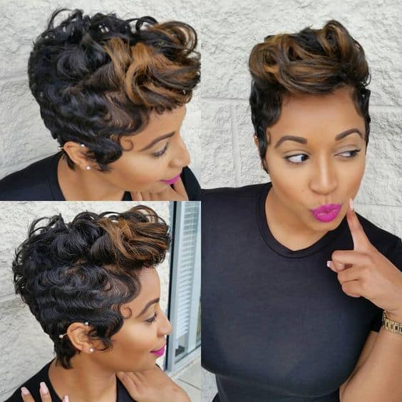 Cute Short Hairstyles for black women