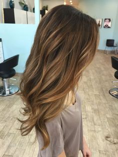 Light Brown Balayage Hair