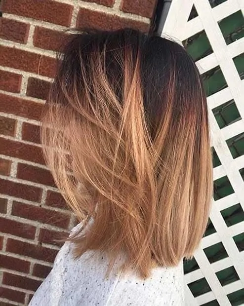 Balayage Short Hairstyle for Summer