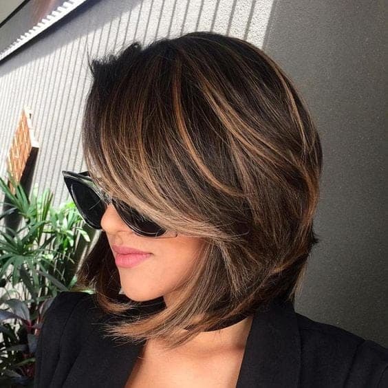 chocolate brown short hair color ideas for brunettes