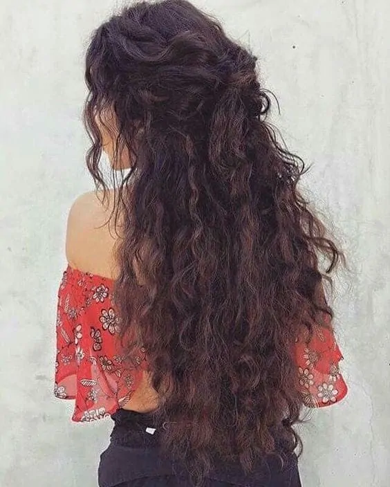 long curly hairstyles for black hair