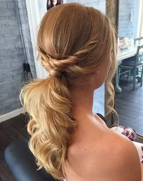 ponytail for special occasions