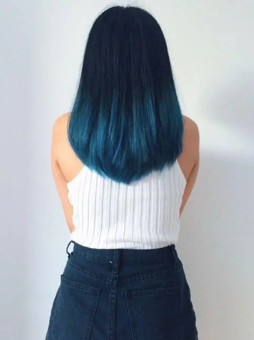 30 Best blue denim hair color