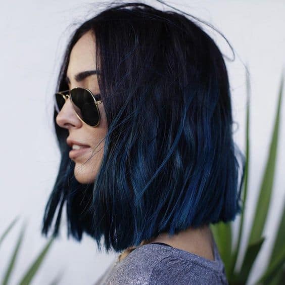 30 Top Blue navy color hairstyles ideas