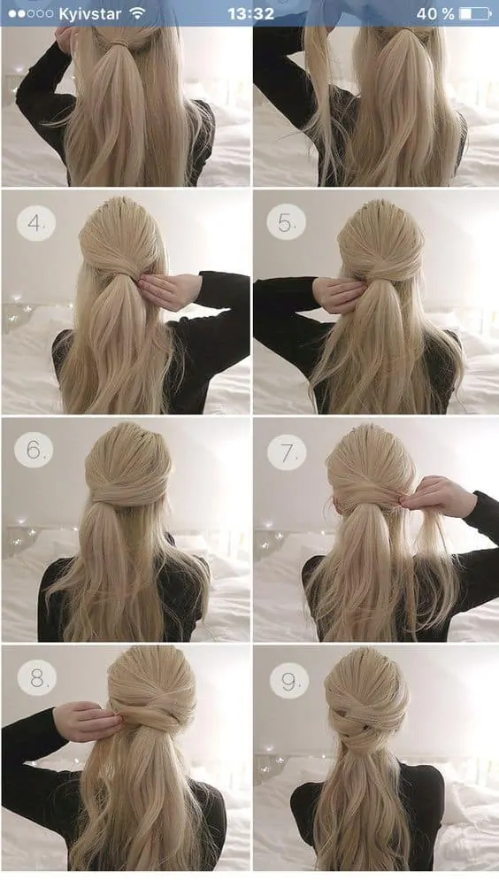 easy peasy hair tutorial