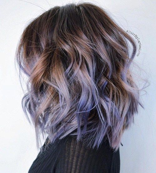pretty pastel purple hair ideas