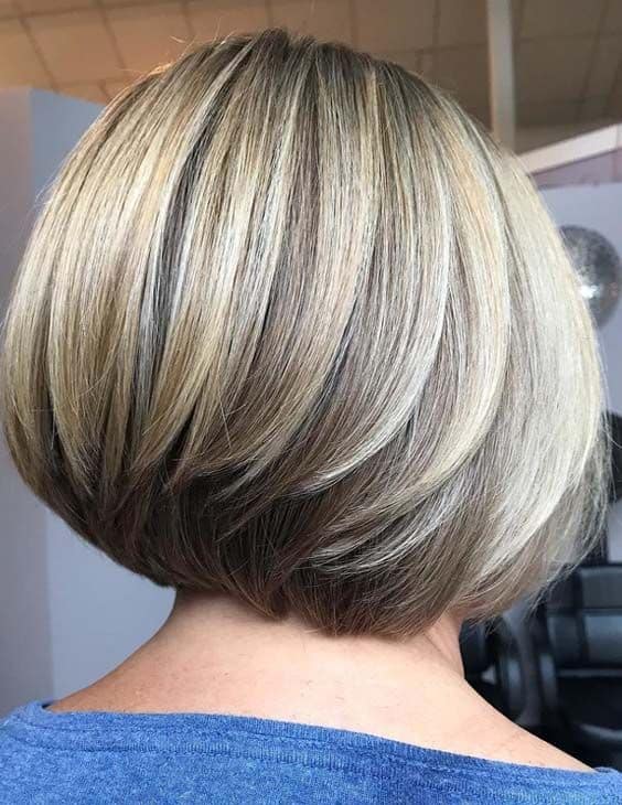 Awesome Textured Stacked Bob Haircuts