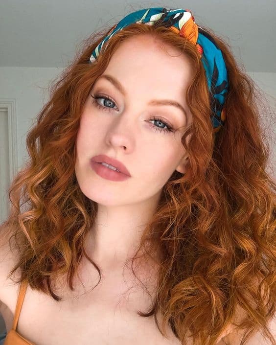Fresh Copper Curly Hairstyles - Trend Hair 2019