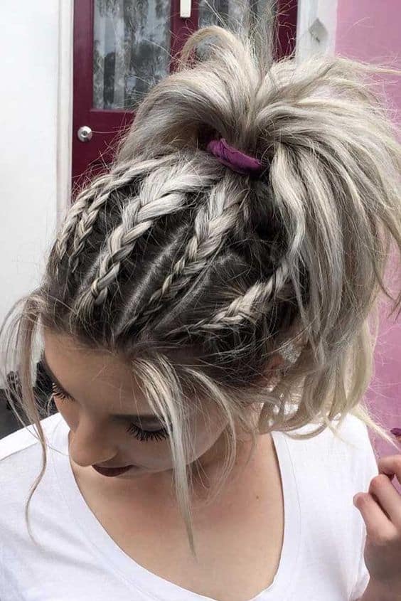 Hairstyles for Shoulder Length Hair are so Trendy - Cornrows Hairstyles