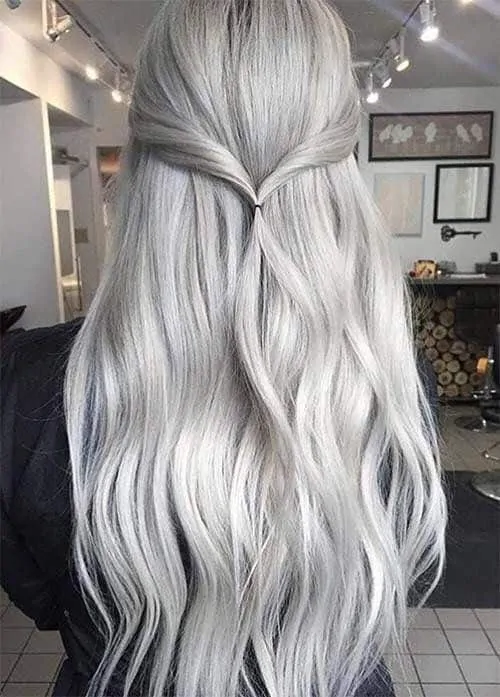 lovely grey hairstyles