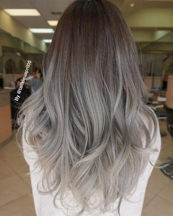 straight grey hairstyles