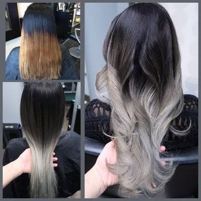 tutorial grey hairstyles